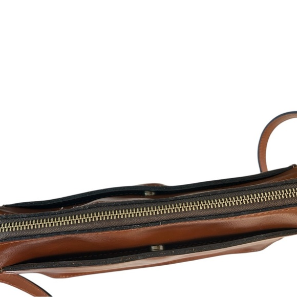 Patricia Nash Heritage Nazaire Top Zip Crossbody Bag - Vallata Tan - NWT - Picture 5 of 14